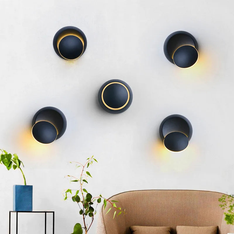 Vägglampa Justerbar LED Aluminium Sconces