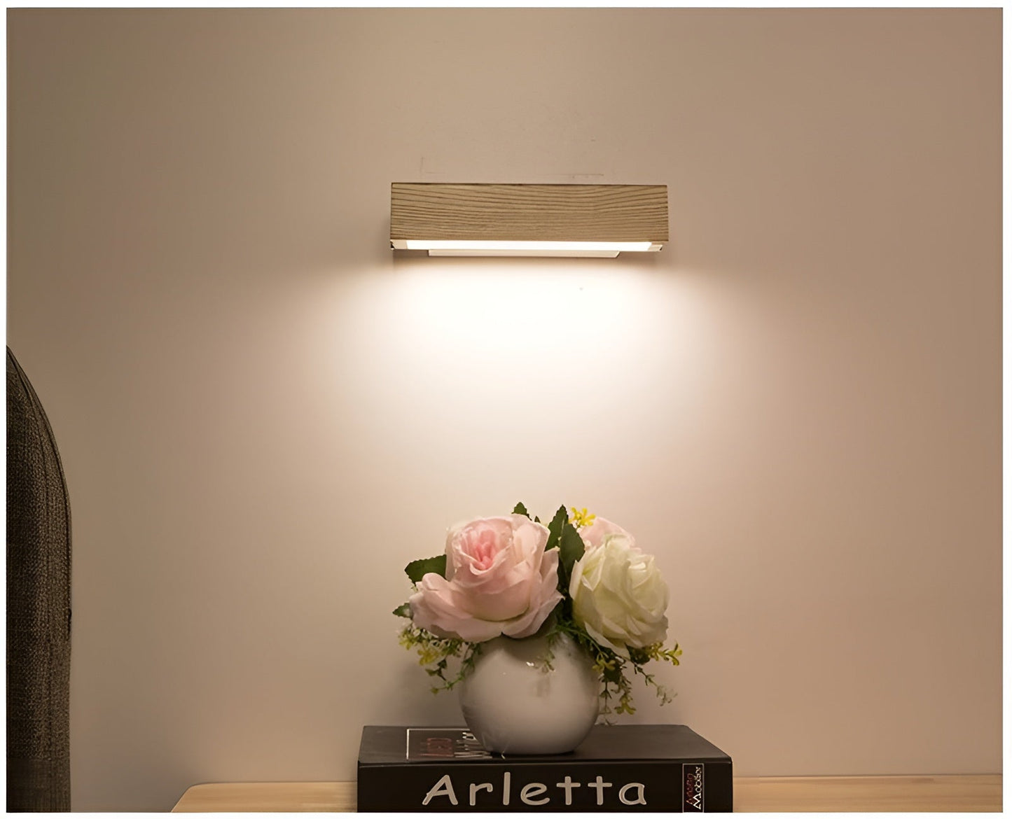 Carvallo – Lyx Vägglampa med Rotbar LED-belysning