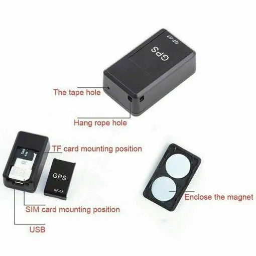 Luxora Mini GPS Tracker Magnetisk Realtids Bil Lastbil Fordons Locator