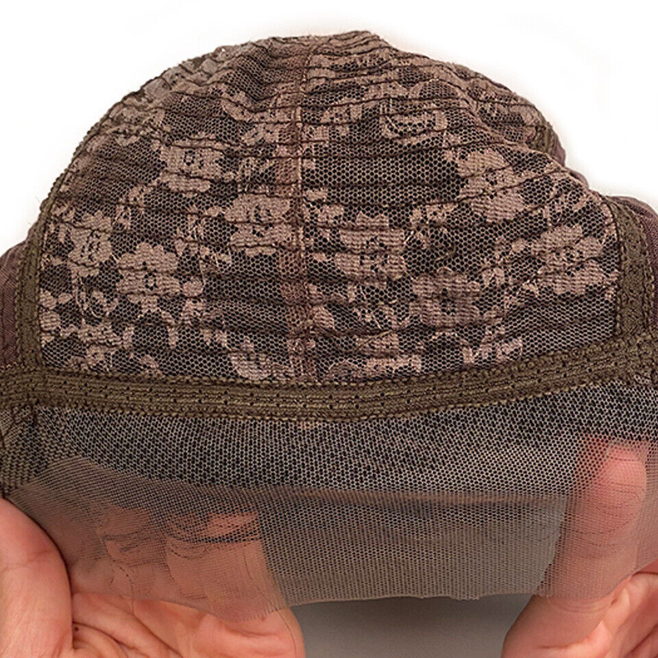 Royaleva Premium Spets Front Kort Lockig Pixie Bob Mänskligt Hår Väv Peruk