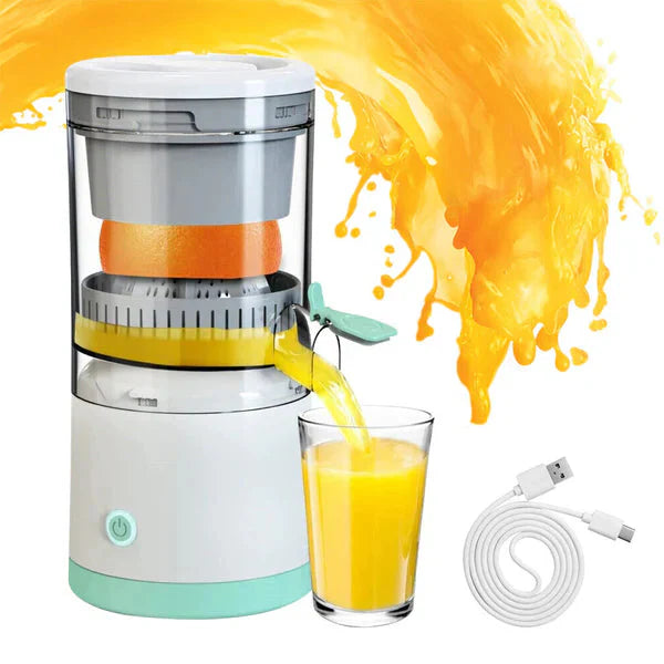 RoyaleGlow Bärbar Trådlös Elektrisk Färsk Apelsin Citrus Press Juicer