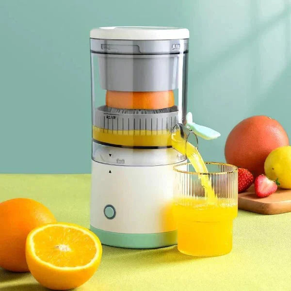 RoyaleGlow Bärbar Trådlös Elektrisk Färsk Apelsin Citrus Press Juicer