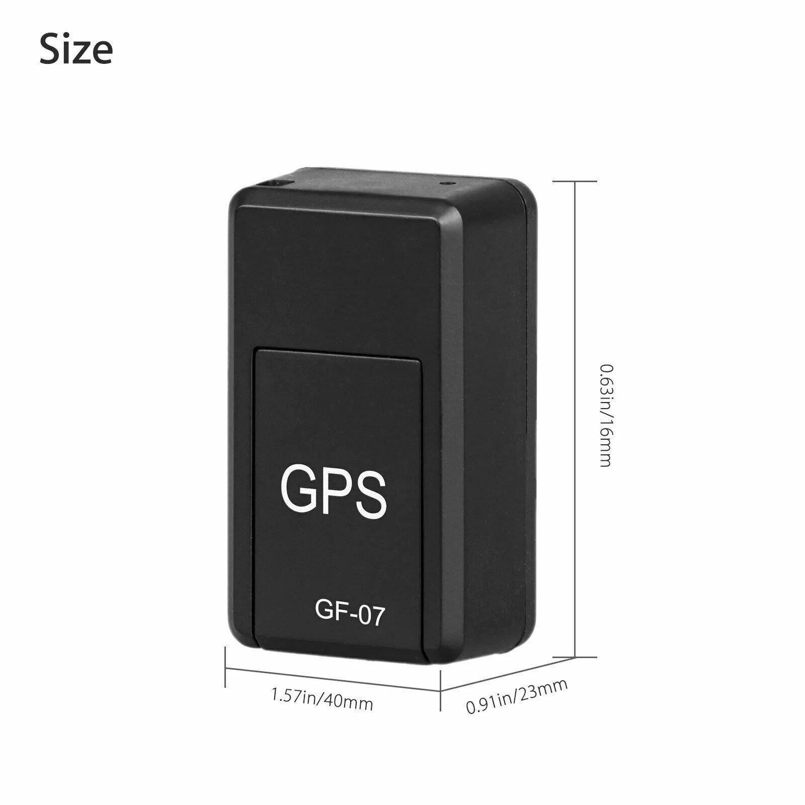 Luxora Mini GPS Tracker Magnetisk Realtids Bil Lastbil Fordons Locator