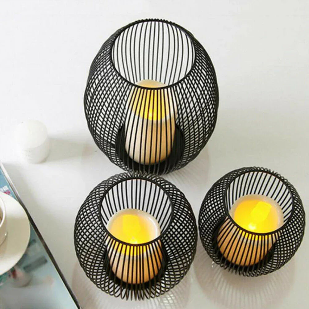 Carvallo – Smidesjärnsljusstake med en tidlös look