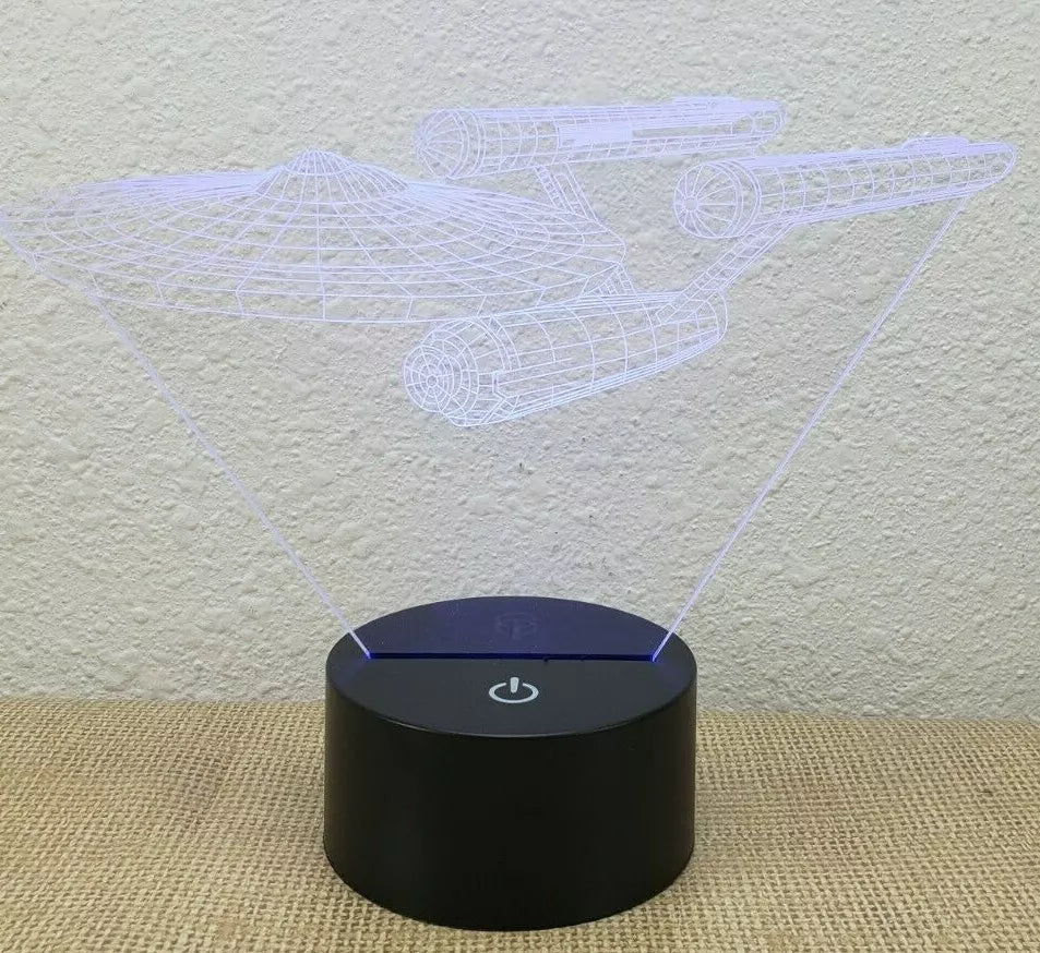 3D Optisk Illusionslampa