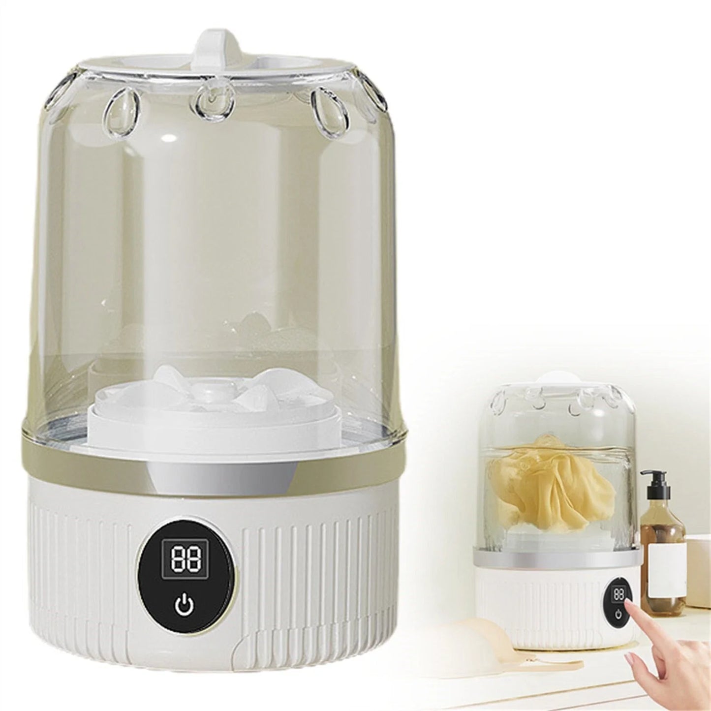 Tvättmaskin Mini USB Bärbar för Delikata Plagg