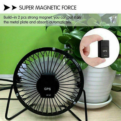 GPS Tracker Mini Bärbar Magnetisk Enhet