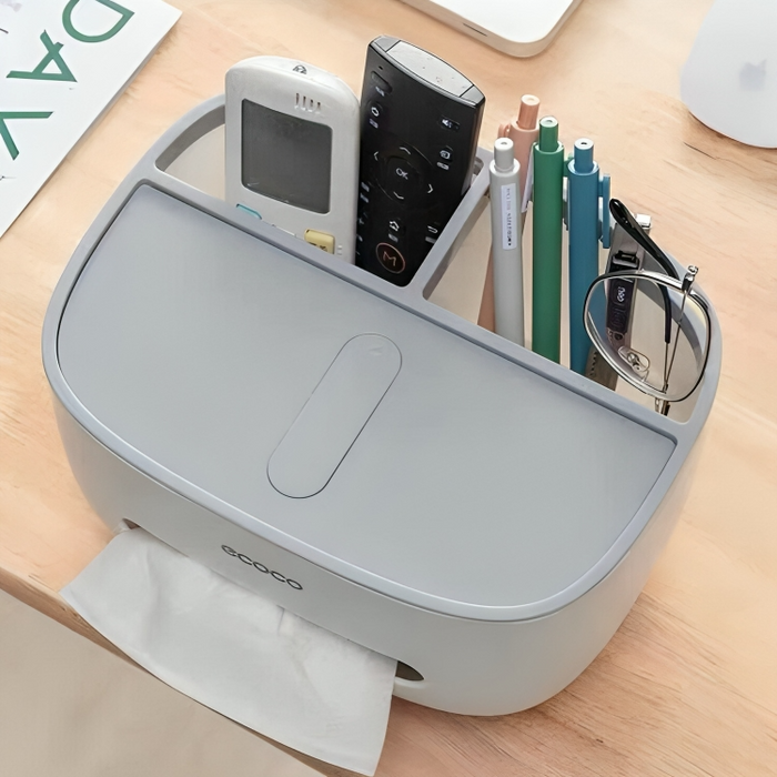 Carvallo - Stilren Organiseringslåda Och Telefonstativ För Ett Stressfritt Hem