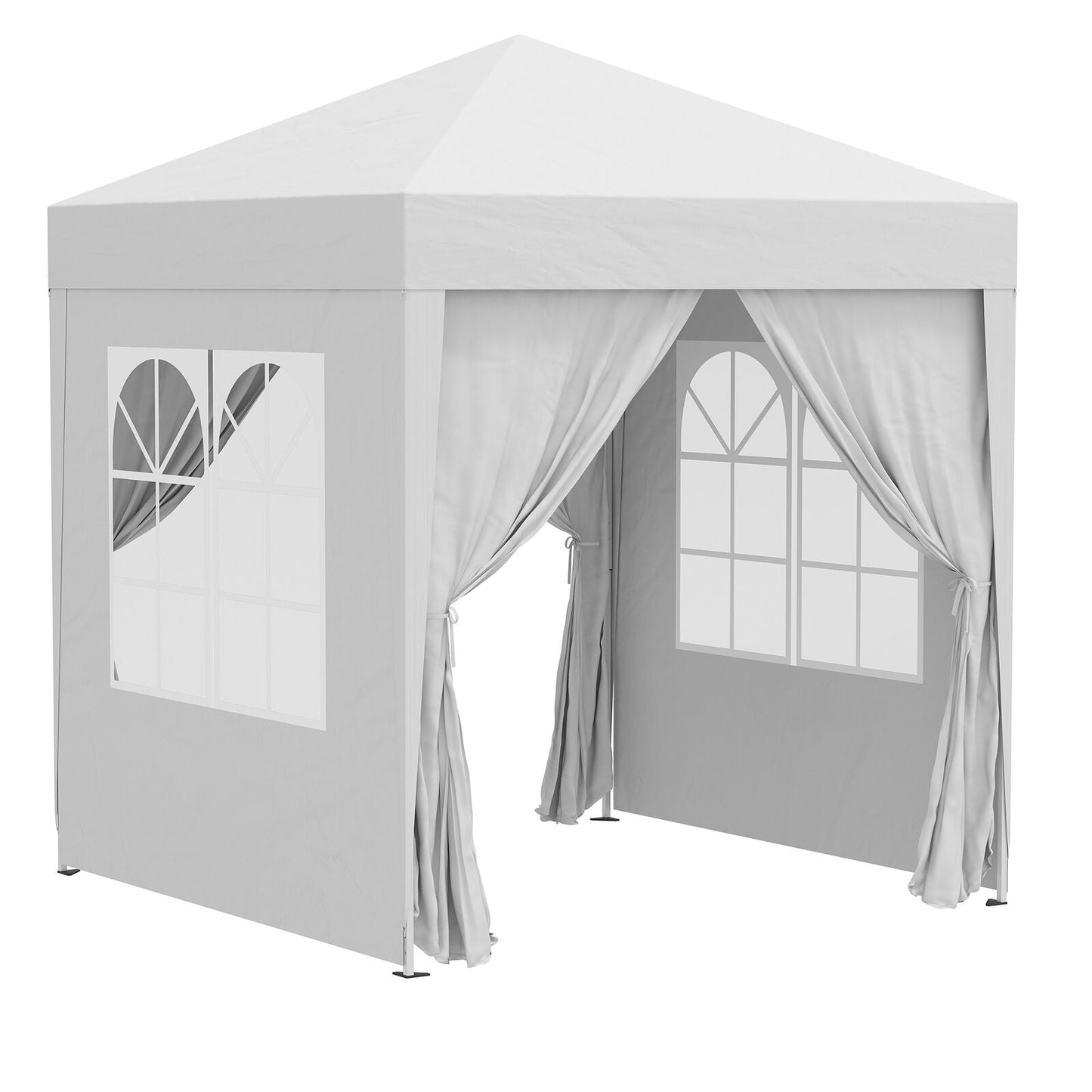 2m x 2m Utomhus Fällbar Gazebo Tält - Pop Up Partytält