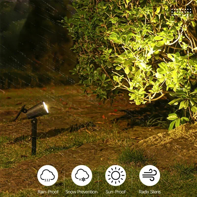 LED solarslinga ljus för trädgården