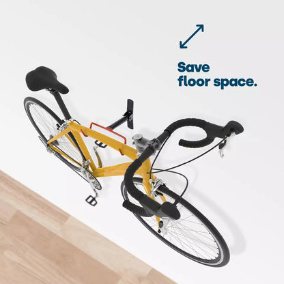 Väggmonterad cykelförvaringsställning