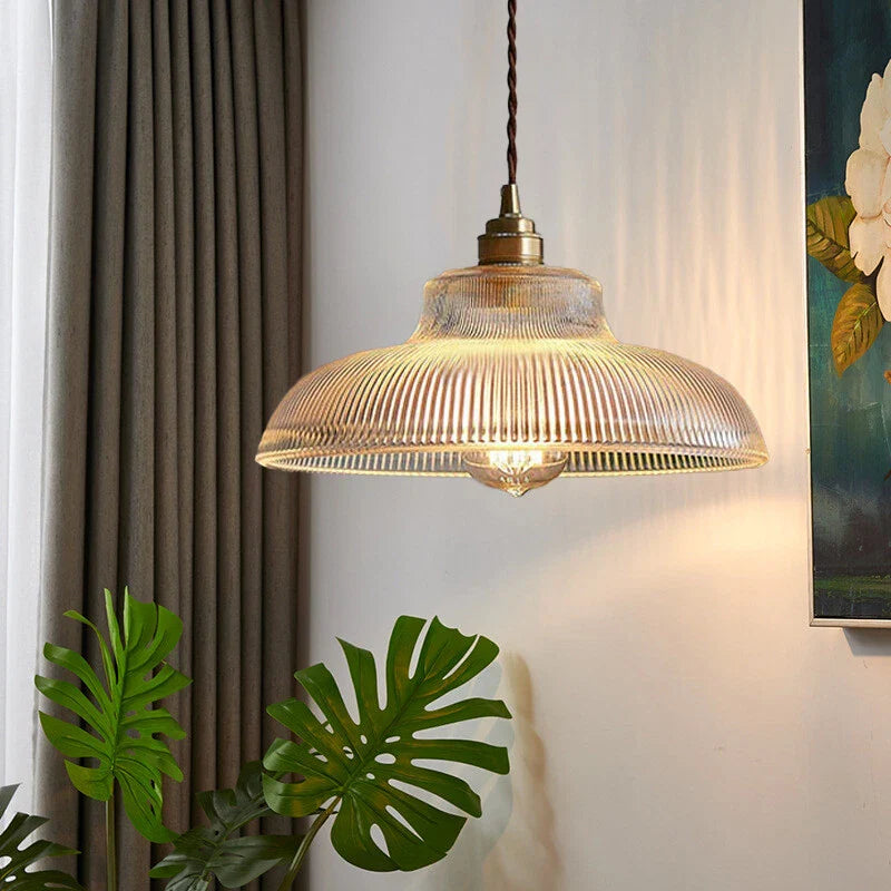 Royallure Vintage Grön Glasmor Lampor för Matrum, Vardagsrum & Sovrum