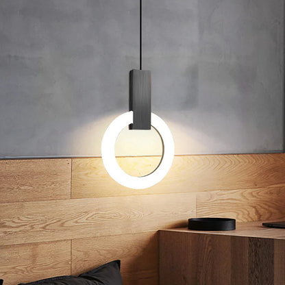 Pendellampa Modern LED Ring Taklampa