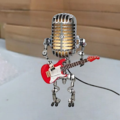Guitarlampa - Robotlampa med gitarr
