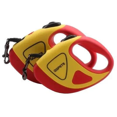 SAFEPAW – LED utdragbar hundkoppel med automatisk uppdragning &amp; halkfritt handtag