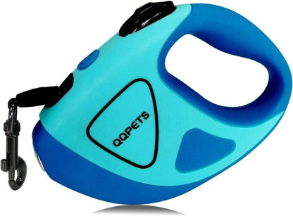 SAFEPAW – LED utdragbar hundkoppel med automatisk uppdragning &amp; halkfritt handtag