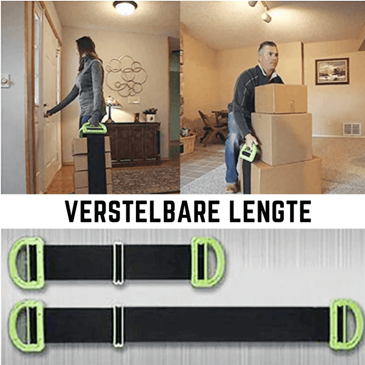 SafePickUp Justerbart lyftbälte - Tung möbel- och apparattransportör