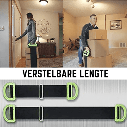 SafePickUp Justerbart lyftbälte - Tung möbel- och apparattransportör