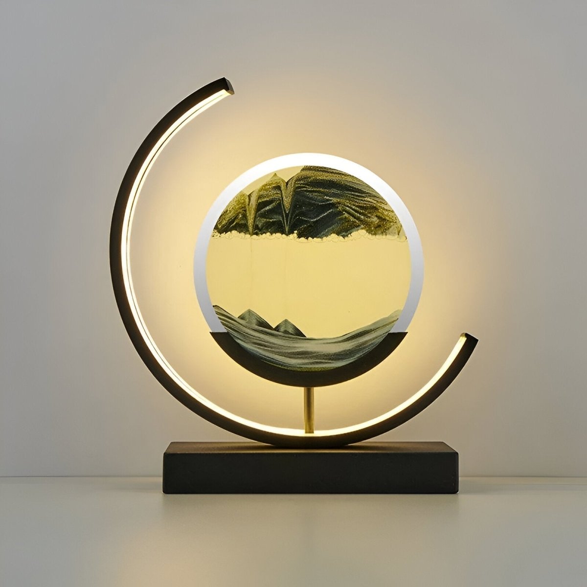 SOLUNA LAMPA – Avkopplande Sandlampa med app- och fjärrkontroll