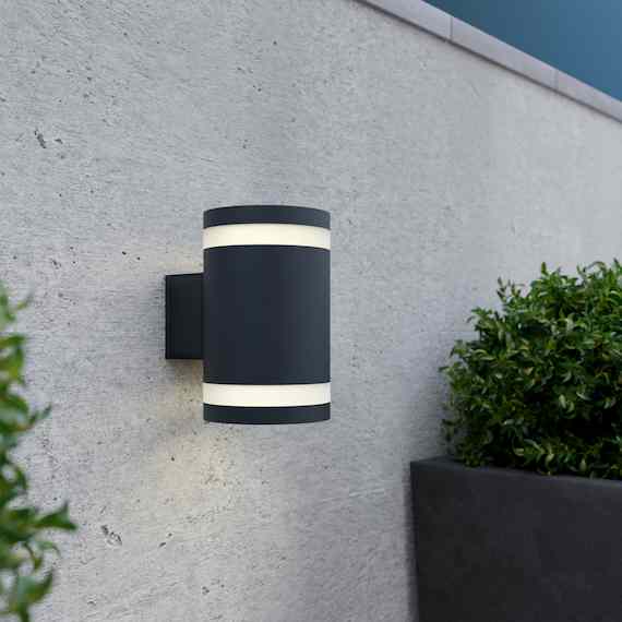 Utomhus vägglampa solenergi LED vattentålig uppner