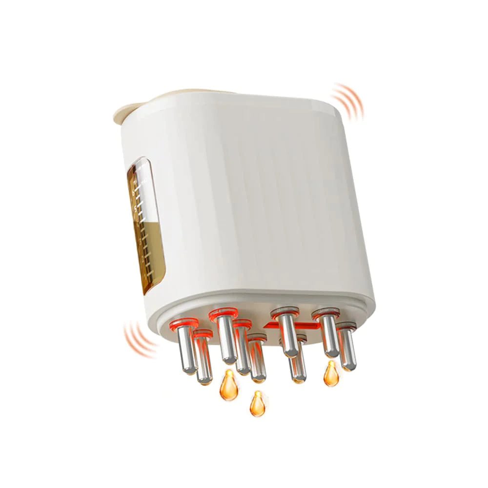 ScalpRevive - Hårolja-applikator med rödljusterapi för hälsosam hårväxt