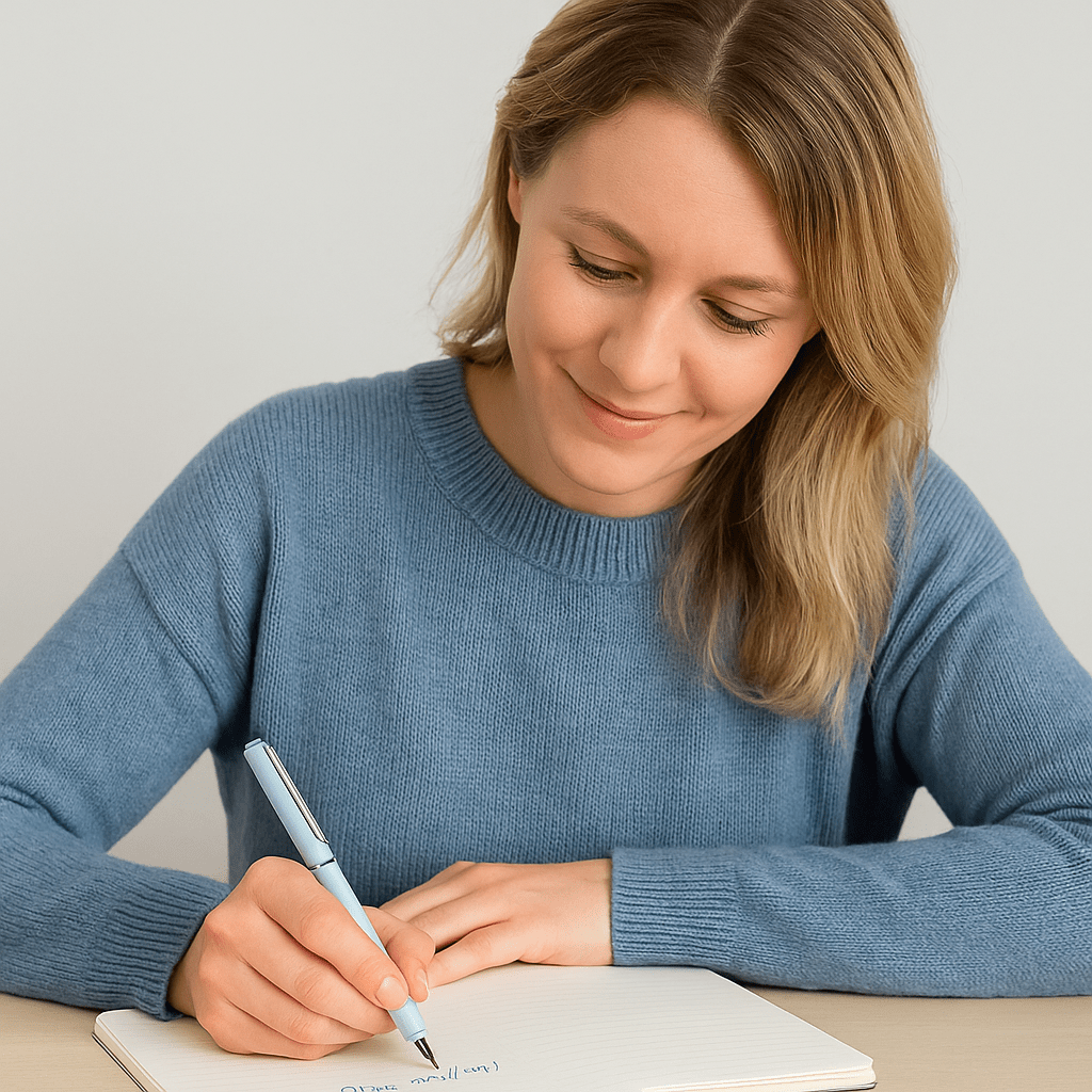 SCRIPTURA – Bläckpenna med inbyggd spets, mjuk skrivflyt och tidlös design