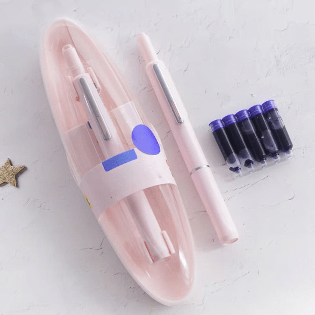 SCRIPTURA – Bläckpenna med inbyggd spets, mjuk skrivflyt och tidlös design