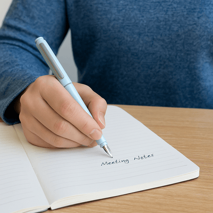 SCRIPTURA – Bläckpenna med inbyggd spets, mjuk skrivflyt och tidlös design