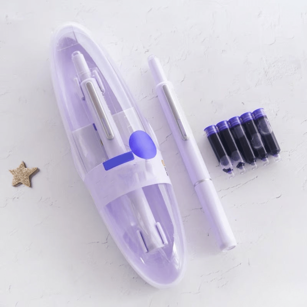 SCRIPTURA – Bläckpenna med inbyggd spets, mjuk skrivflyt och tidlös design