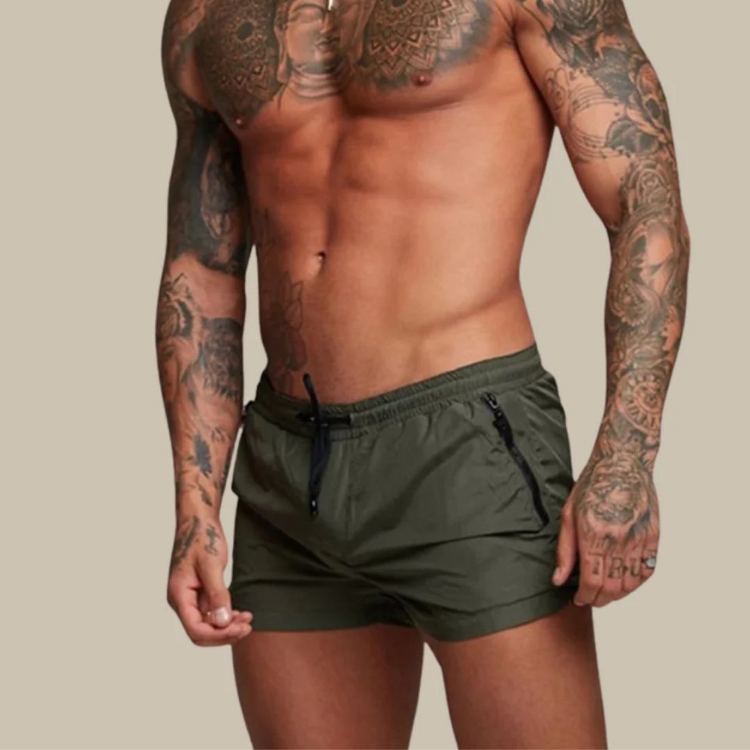 TIDEFLEX SHORTS – Snabbtorkande herrbadshorts med stretchmaterial