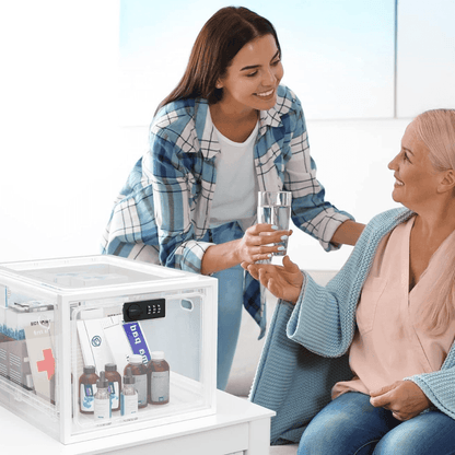 Matförvaringslåda med transparent lock