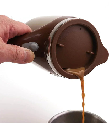 QuickStir - Obesvärad självblandande mugg för perfekt blandade drycker