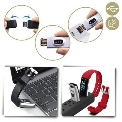 Smartwatch med hälsospårning för seniorer