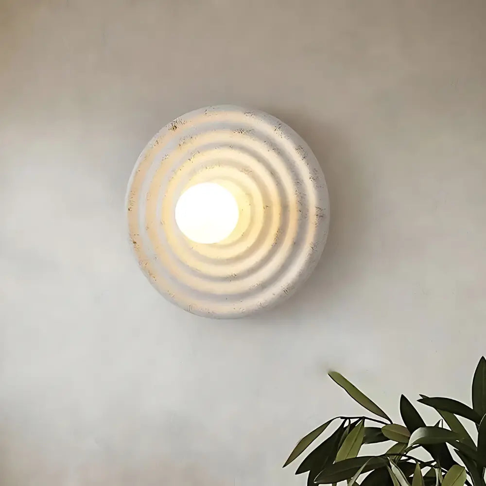 Japandi Design Vägglampa för Mysig Ambient Belysning