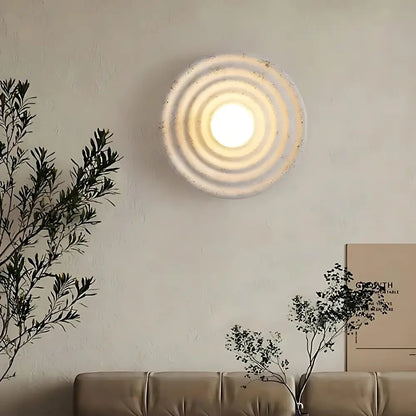 Japandi Design Vägglampa för Mysig Ambient Belysning