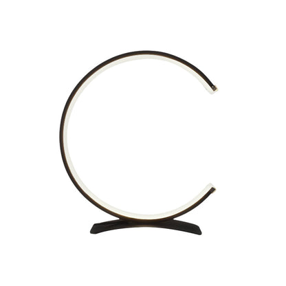 NordicGlow - Elegant Circle Bordslampa med Touch Switch och justerbart ljus