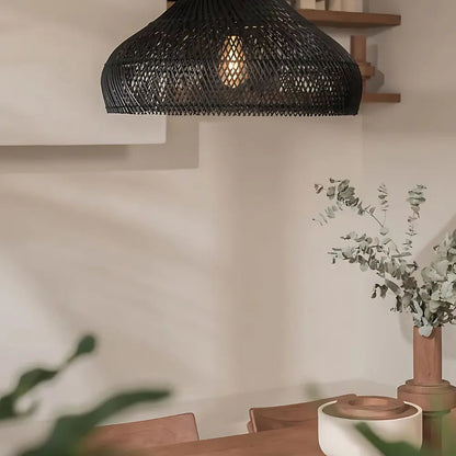 SereniGlow - Minimalist Boho pendel med varm omgivande belysning