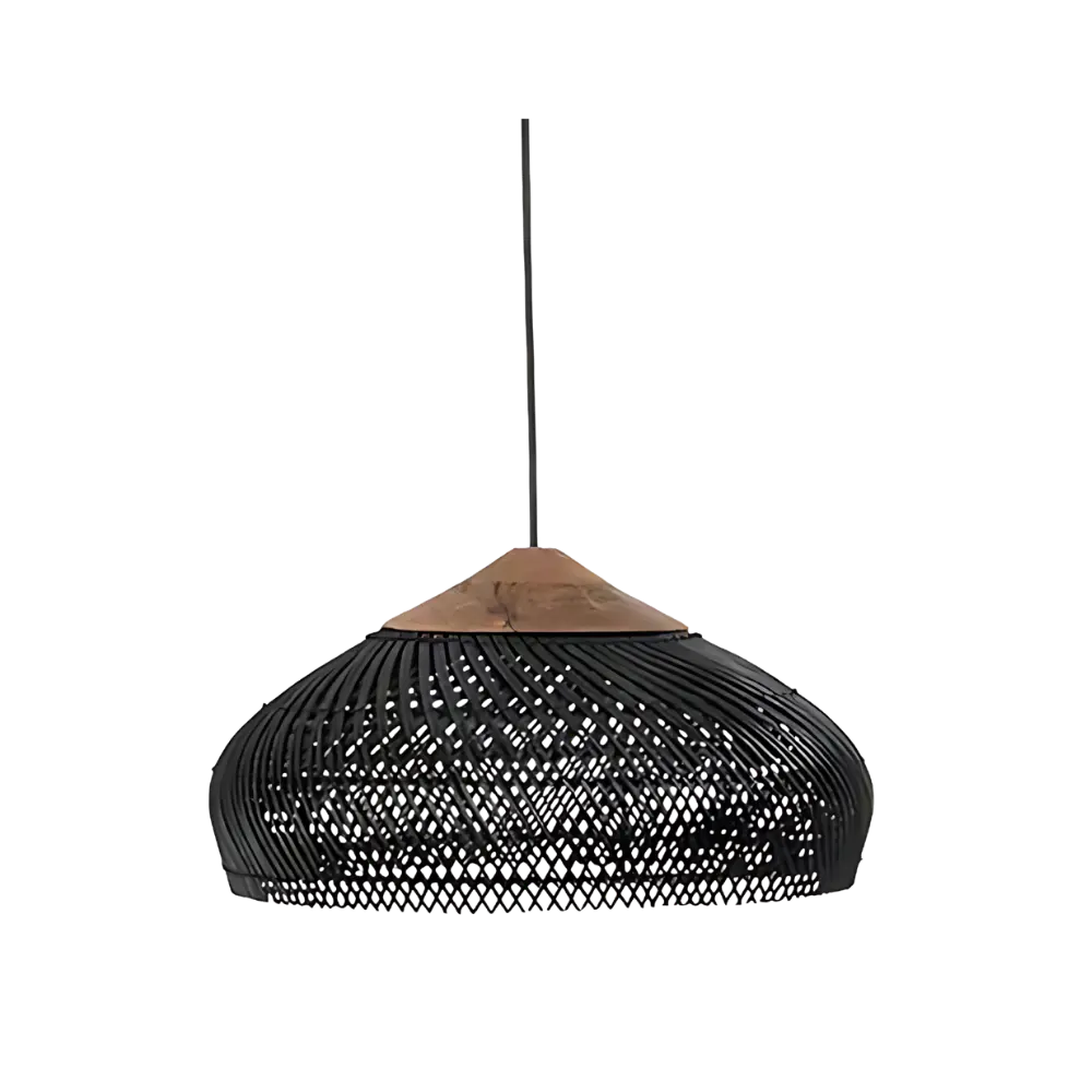 SereniGlow - Minimalist Boho pendel med varm omgivande belysning