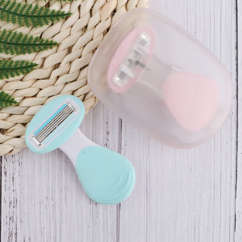 SHARPGE - Kompakt 4-bladig rakapparat för slät hud var som helst