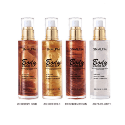 Shimmerglow - Naturlig kroppsolja för strålande &amp; välvårdad hud