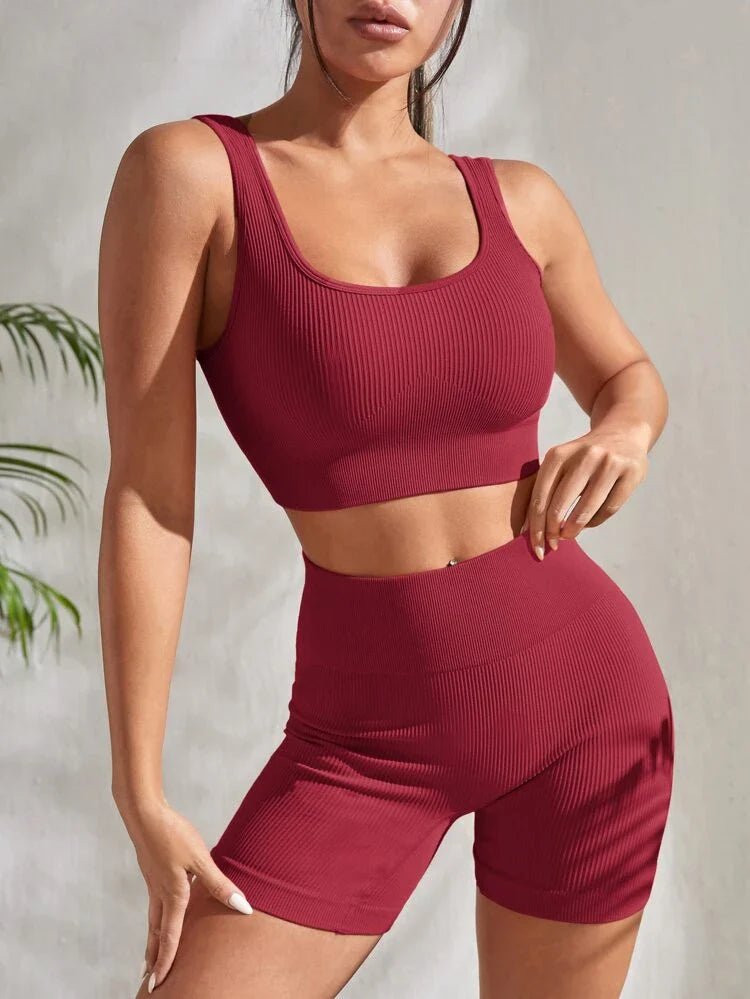 SIENNA FITNESS SET – 2-delad träningsoutfit för komfort och flexibilitet