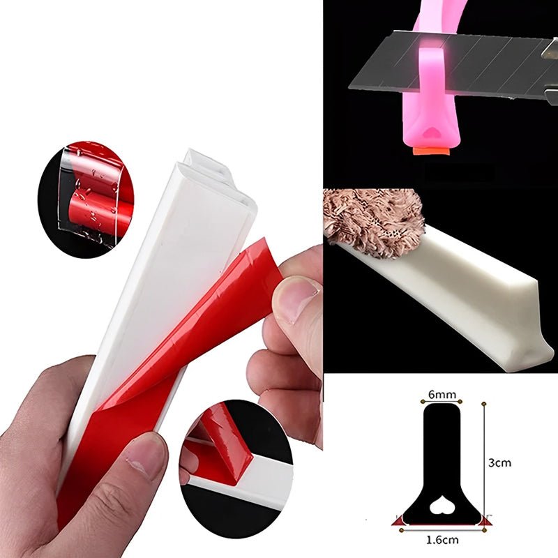 Royallure Flexibel Silikon Vattenbarriärlist för Läckageförebyggande och Fuktutschutz