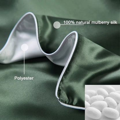 SilkLoom Kuddöverdrag – Kuddöverdrag i mulberrysilke, mjukt och andningsbart