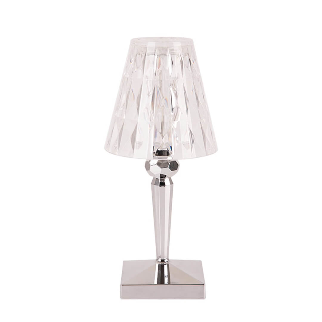RoyaleGlow Crystal Trådlampa LED | Touch Control & Uppladdningsbar Inomhus/Utebelysning