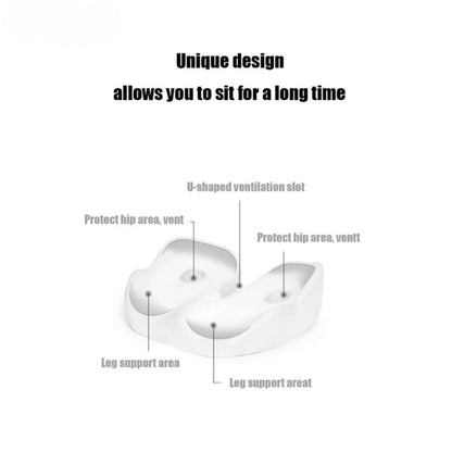 SITRELIEF – Justerbart sittkudde av minnesskum för svanskota- och ryggstöd