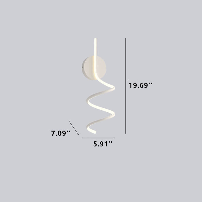 LumiArc - Minimalistisk kreativ Arc Lines LED-vägglampa