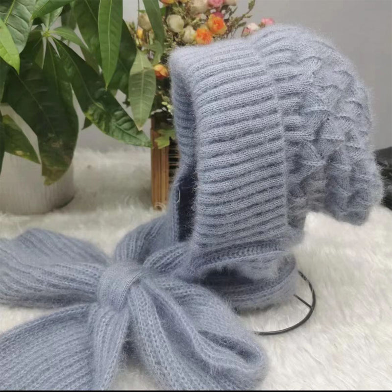Carvallo | ScarfBeanie - Damensjal och Beanie-hatt i ett