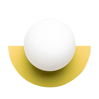 Eterna Flair Modern LED Vägglampa Metall Glas Sovrum Vardagsrum