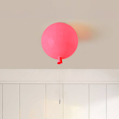Fateh Modern Liten Rund LED Taklampa Vit Akryl Sovrum
