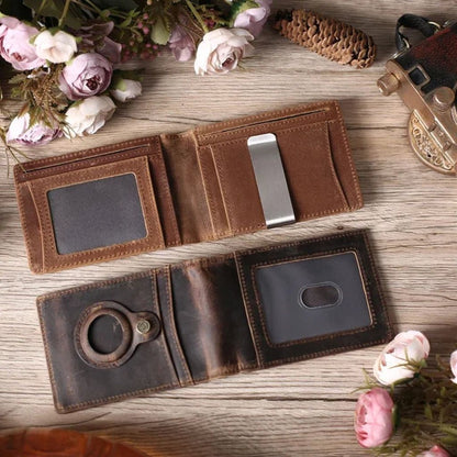 Läderplånbok RFID Slim Kortfodral Pouch